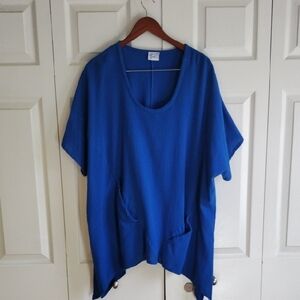 Oh My Gauze Front Pockets A Symatracal Hem Size Large Cotton Gauze